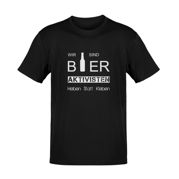 T-Shirt Bier Aktivisten Sprüche lustig TS0087H 3XL