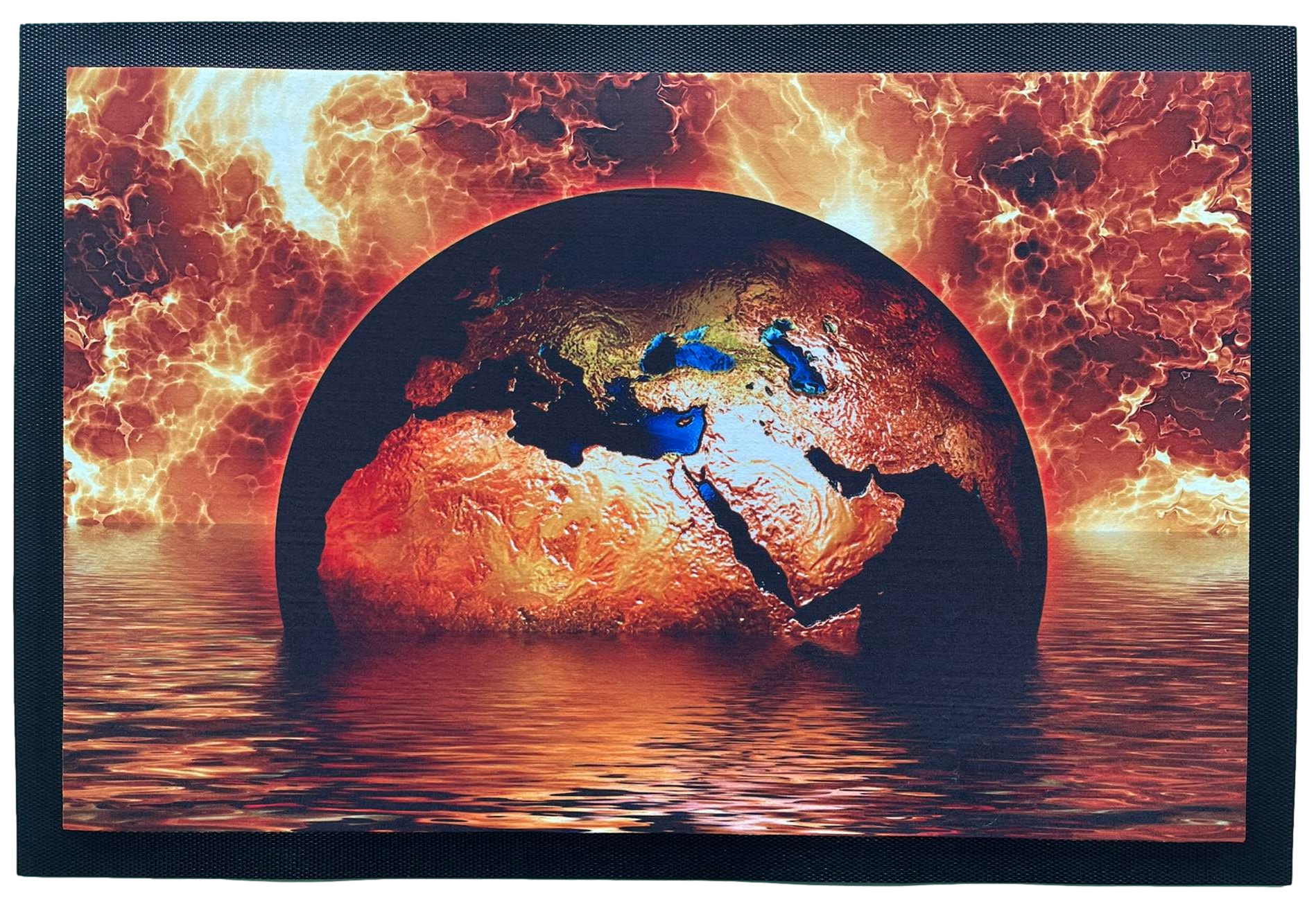 Fußmatte Schmutzfangmatte rutschfest Earth F035 60x40 cm
