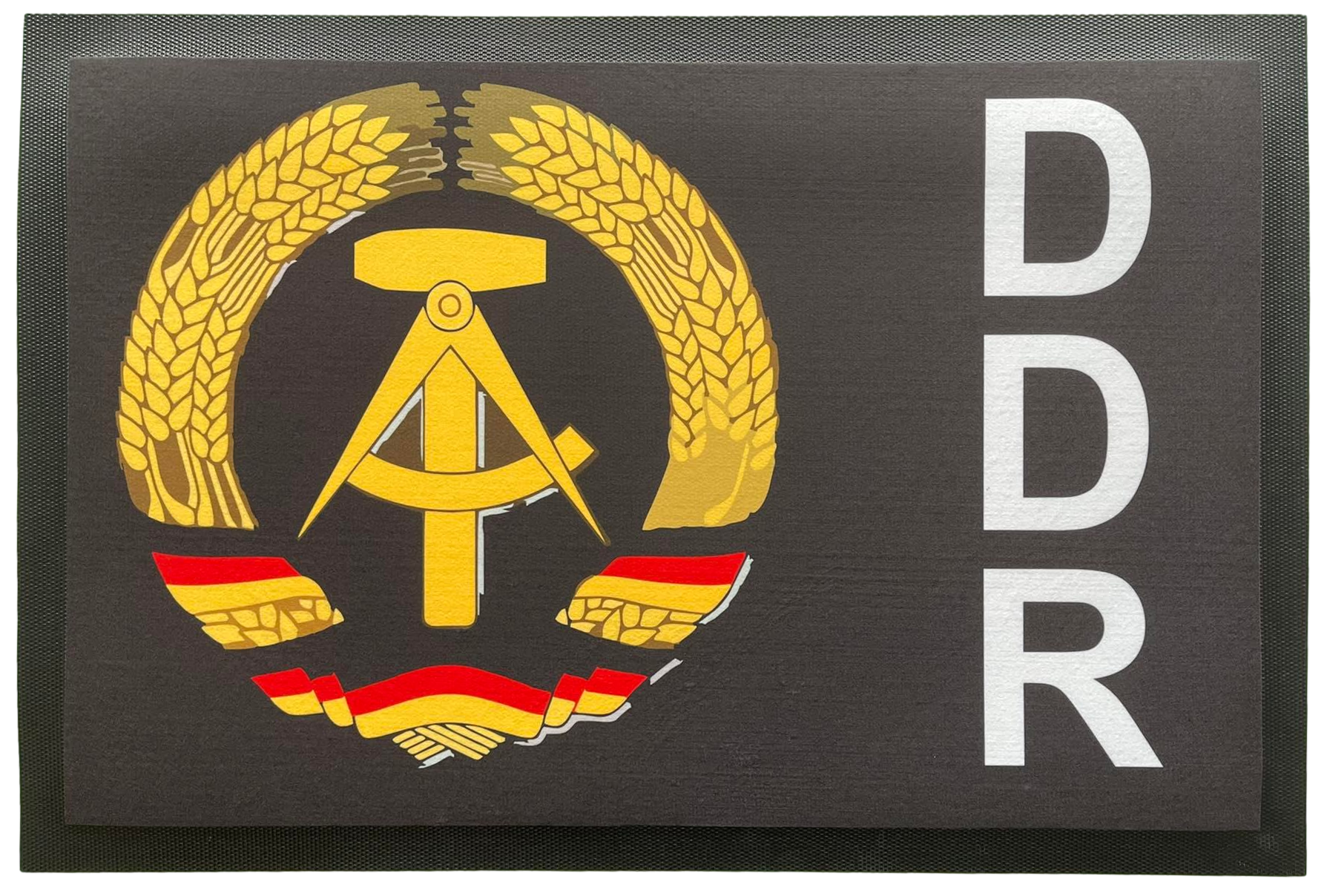 Fußmatte Schmutzfangmatte rutschfest DDR F031 60x40 cm