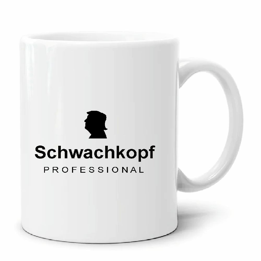 Kaffeetasse Tasse Schwachkopf Professional Präsident USA T233