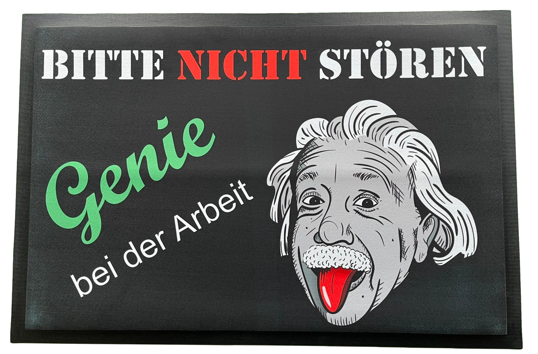 Fußmatte Schmutzfangmatte rutschfest Genie bei der Arbeit F018 60x40 cm