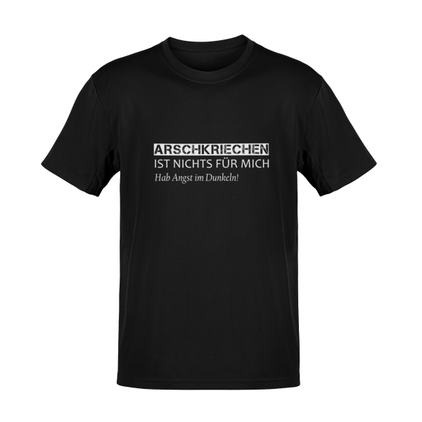 T-Shirt Arschkriechen Sprüche lustig Geschenk Geschenkidee Funshirt TS0103U 3XL