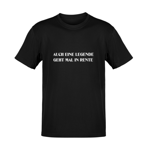 T-Shirt AUCH EINE LEGENDE RENTE Shirt Funshirt Spruch TS0171U 3XL